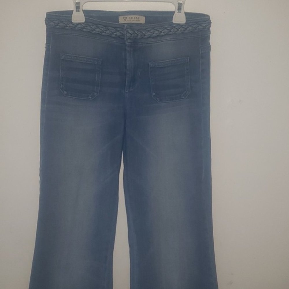 GUESS size 25 Wide Leg Jeans